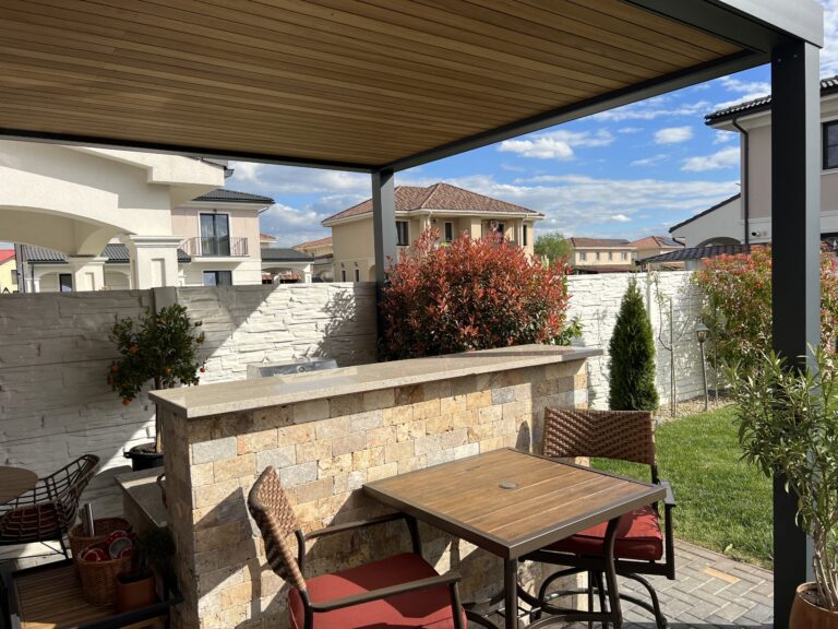 GLASS ROOF PERGOLA
